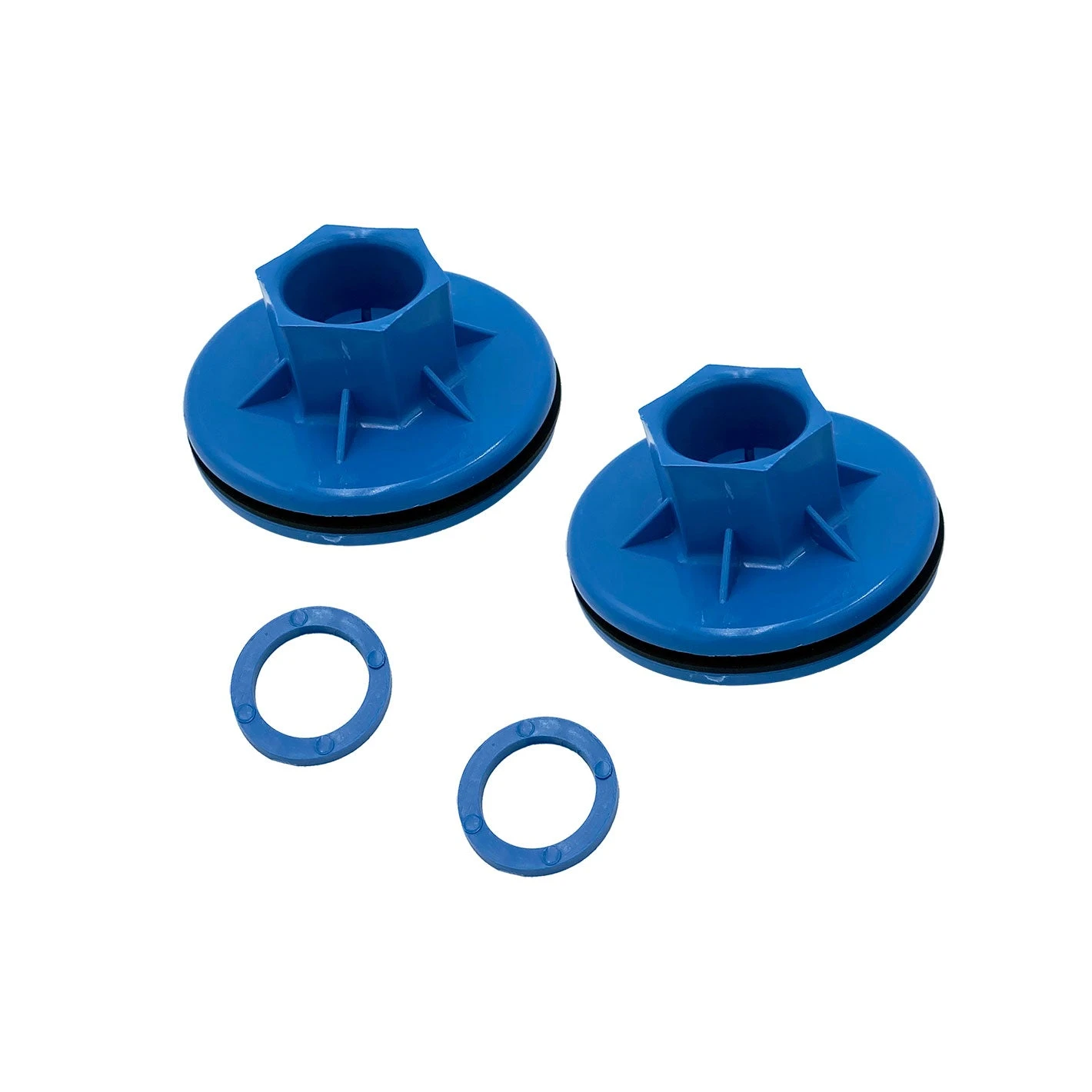 Pedal Boat Wheel Bushings In Azure Blue - Pack Of 2 3 Pedal Boat Wheel Bushings In Azure Blue - Pack Of 2