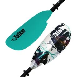 Pelican Sport Symbiosa Adjustable Kayak Paddle 230-240 Cm (90.5"-94.4") 14 Pelican Sport Symbiosa Adjustable Kayak Paddle 230-240 Cm (90.5"-94.4") -Pelican Sport Symbiosa recreational kayak paddle 230 240 cm 90.5 94.4 turquoise graphic