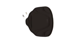 Black Ergoform™ - Seat Only